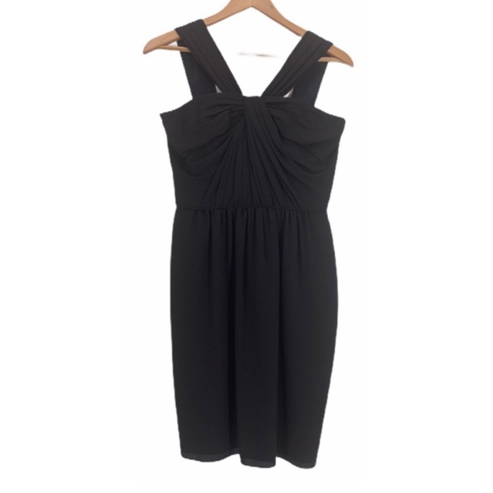 Shoshanna Black Strappy Cocktail Dress